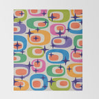 Mid Century Kitch 535 Throw Blanket Gallery Image 2
