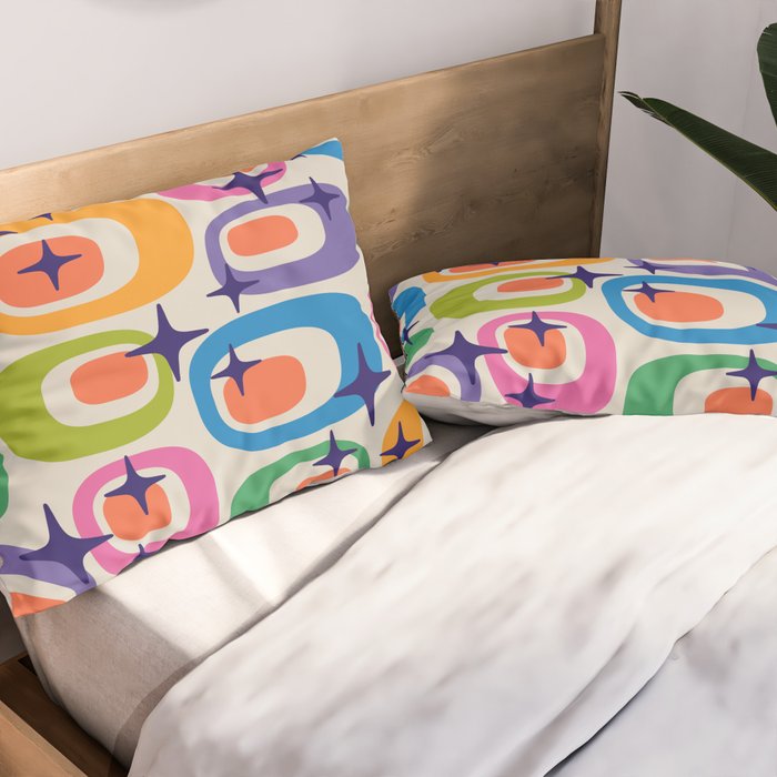Mid Century Kitch 535 Pillow Sham Gallery Image 2