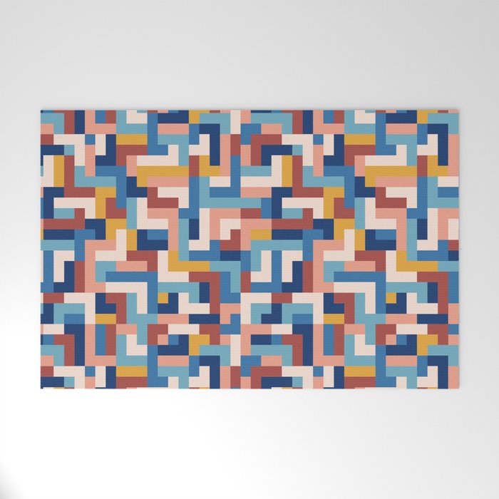 Boho M Tetris C Welcome Mat Gallery Image 1