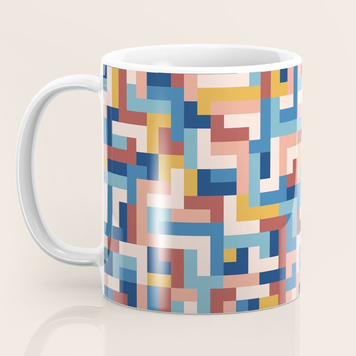 Boho M Tetris C Coffee Mug Gallery Image 3