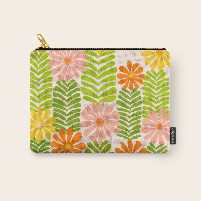 Minimalist Floral Art  Carry All Pouch Gallery Image 1