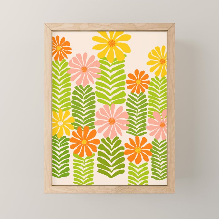 Minimalist Floral Art  Mini Art Print Gallery Image 1