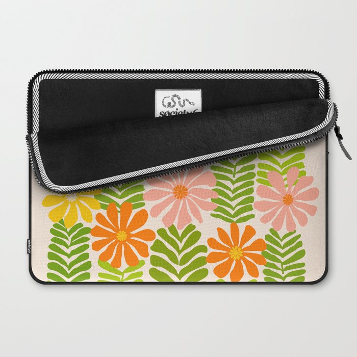 Minimalist Floral Art  Laptop Sleeve Gallery Image 2