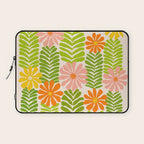 Minimalist Floral Art  Laptop Sleeve Gallery Image 1