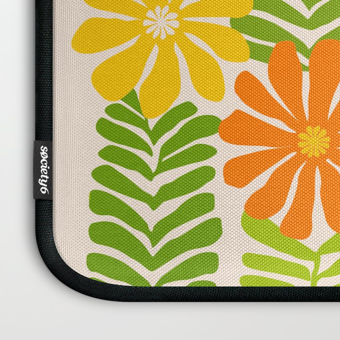 Minimalist Floral Art  Laptop Sleeve Gallery Image 3