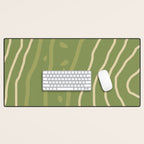 Mountain Contour III Desk Mat Gallery Image 1