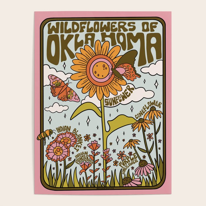 Oklahoma Wildflowers Poster Gallery Image 4