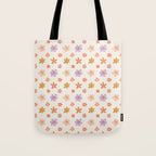 Vintage floral art pattern Tote Bag Gallery Image 1