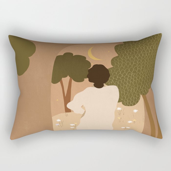 Looking Forward Rectangular Pillow Gallery Image 2