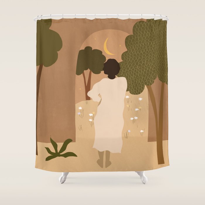 Looking Forward Shower Curtain Gallery Image 1