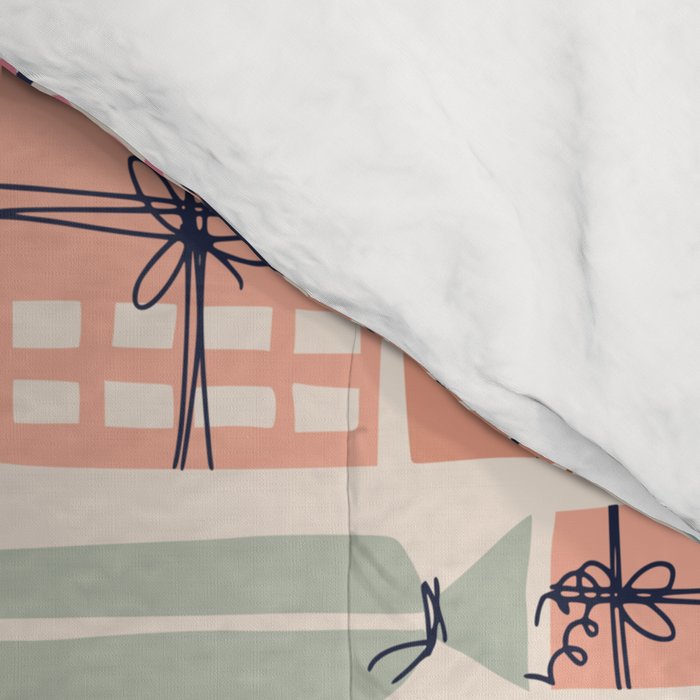 Favorite gift wrapped chalky Comforter Gallery Image 4