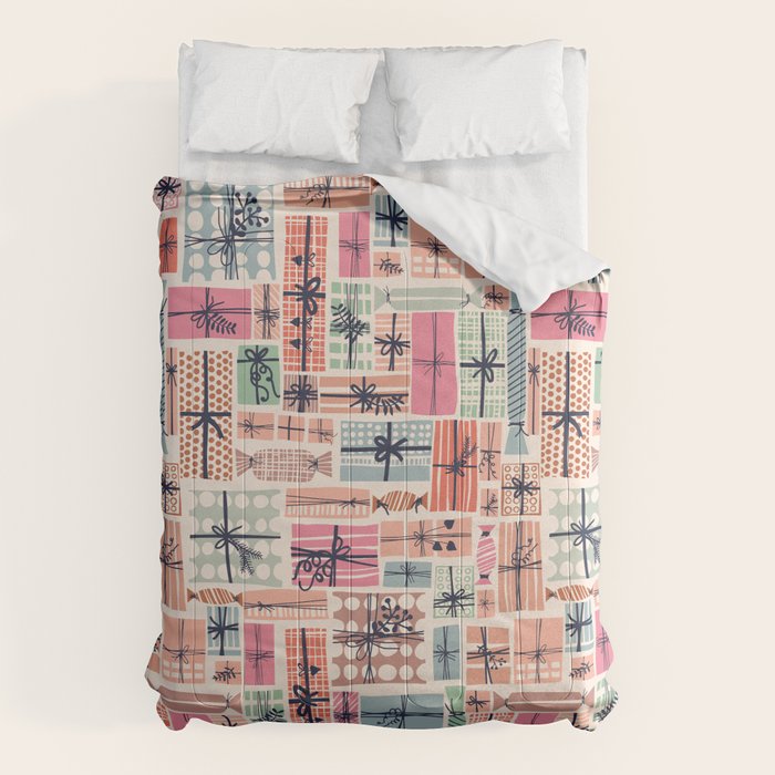 Favorite gift wrapped chalky Comforter Gallery Image 6