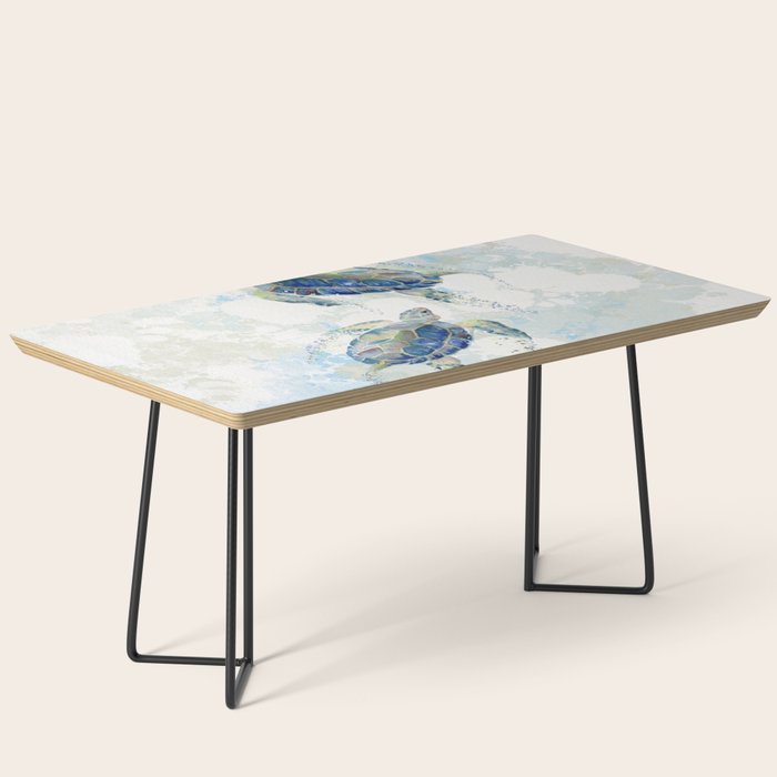 Swimming Together 2 - Sea Turtle  Coffee Table Gallery Image 1