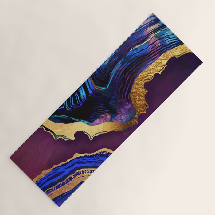 Agate Abstract Yoga Mat Gallery Image 1