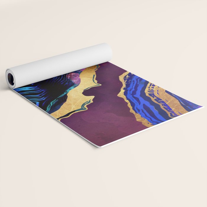 Agate Abstract Yoga Mat Gallery Image 2