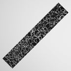 Onyx: Mid Century Abstract Art Table Runner Gallery Image 3