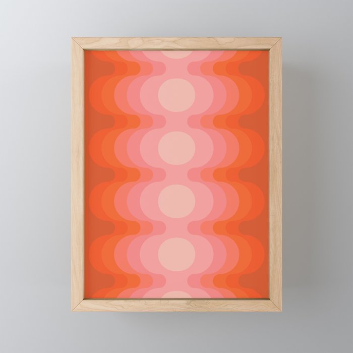 Strawberry Echo Out Mini Art Print Gallery Image 1