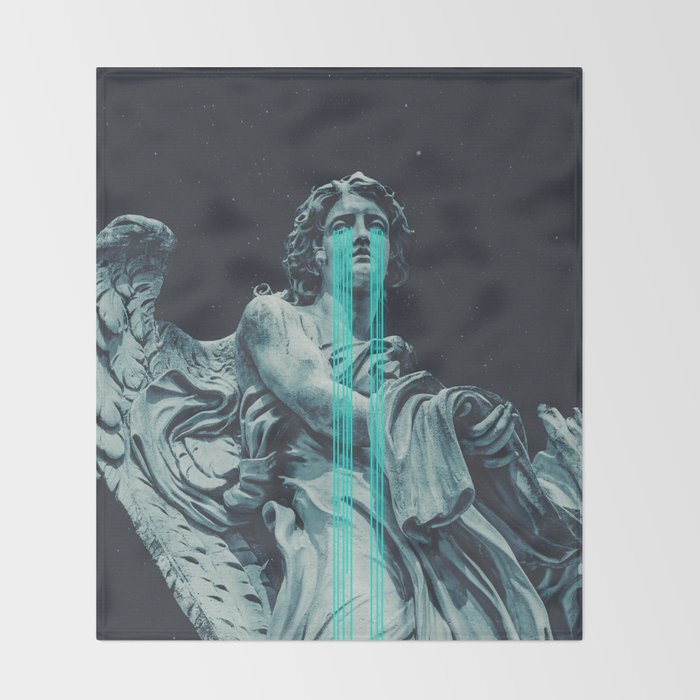 Angel Came Throw Blanket Gallery Image 2