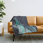 Angel Came Throw Blanket Gallery Image 1