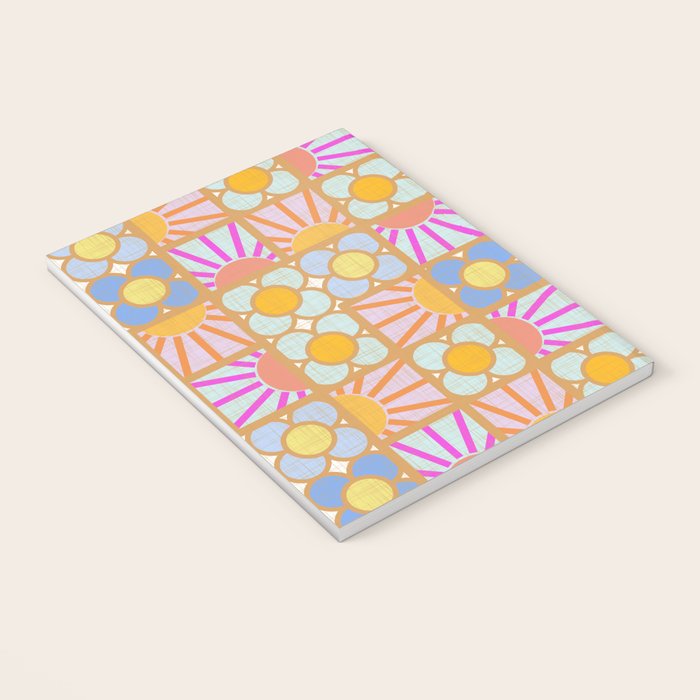 Sun and Blooms Patchwork Notebook Gallery Image 3