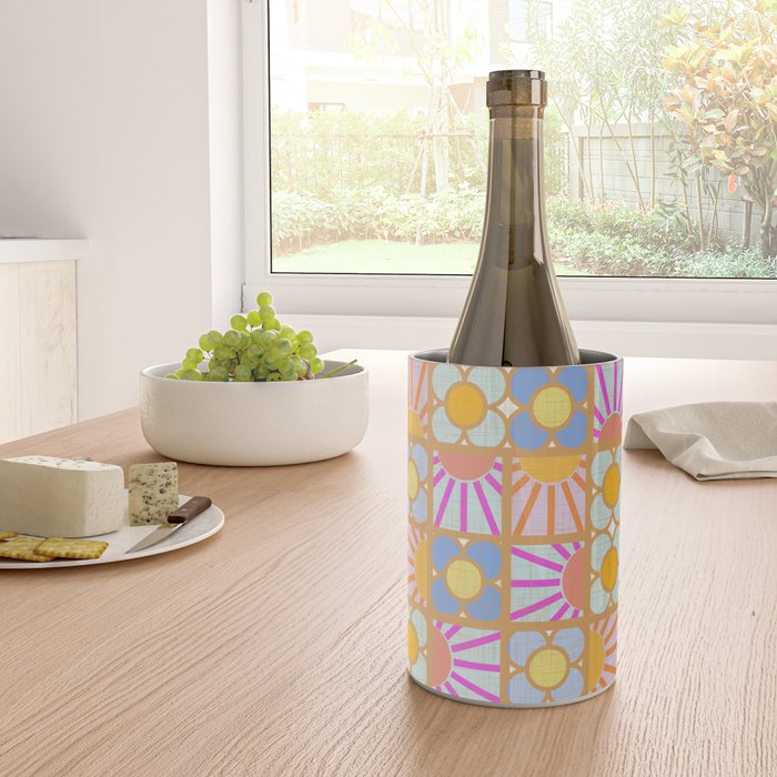 Sun and Blooms Patchwork Wine Chiller Gallery Image 4