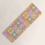 Sun and Blooms Patchwork Yoga Mat Gallery Image 1