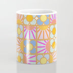 Sun and Blooms Patchwork Coffee Mug Gallery Image 4