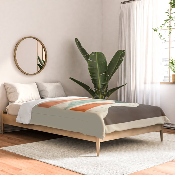 Cat Landscape 141 Comforter Gallery Image 2