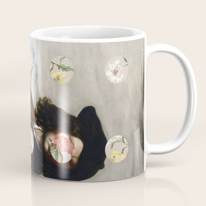A Portrait With Dots 3 Coffee Mug Gallery Image 1