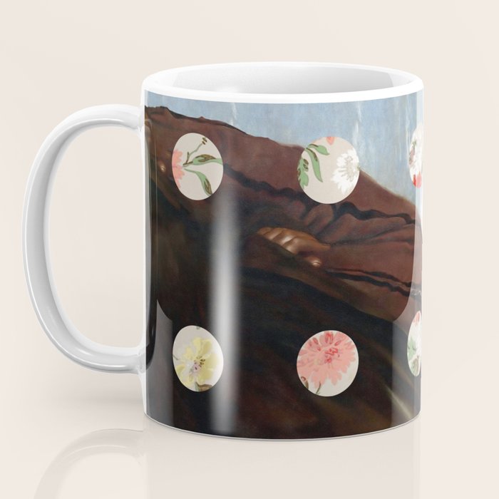 A Portrait With Dots 3 Coffee Mug Gallery Image 3