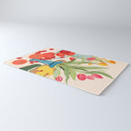 Fresh Tomatoes and Flowers Rug Gallery Image 3