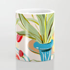 Fresh Tomatoes and Flowers Coffee Mug Gallery Image 4