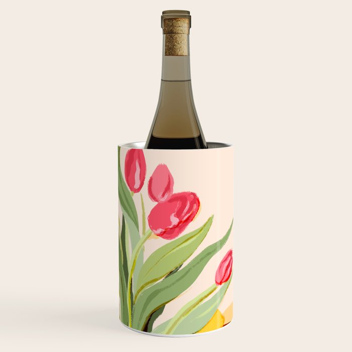 Fresh Tomatoes and Flowers Wine Chiller Gallery Image 3