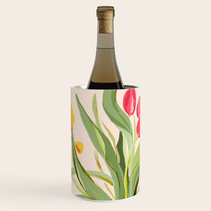 Fresh Tomatoes and Flowers Wine Chiller Gallery Image 1