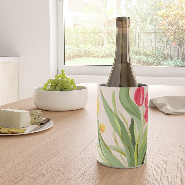 Fresh Tomatoes and Flowers Wine Chiller Gallery Image 4