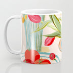 Fresh Tomatoes and Flowers Coffee Mug Gallery Image 3