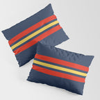 Akkorokamui - Classic Vintage Style Retro Stripes Pillow Sham Gallery Image 3