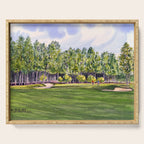 Pinehurst Golf Course No2 Hole 17 Serving Tray Gallery Image 1