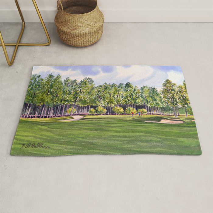 Pinehurst Golf Course No2 Hole 17 Rug Gallery Image 1
