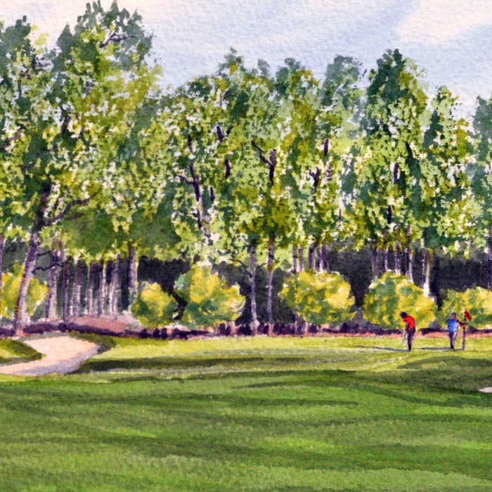 Pinehurst Golf Course No2 Hole 17 Coffee Mug Gallery Image 2