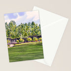 Pinehurst Golf Course No2 Hole 17 Stationery Card Gallery Image 2