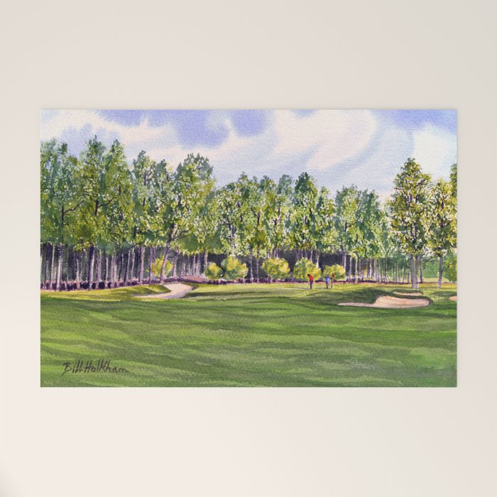 Pinehurst Golf Course No2 Hole 17 Welcome Mat Gallery Image 1
