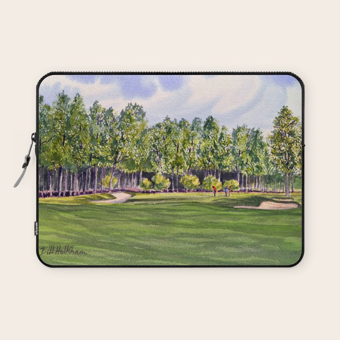 Pinehurst Golf Course No2 Hole 17 Laptop Sleeve Gallery Image 1