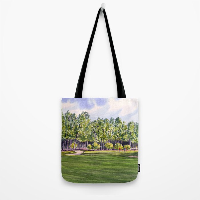 Pinehurst Golf Course No2 Hole 17 Tote Bag Gallery Image 2