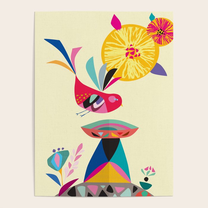 Bird Bath Poster Gallery Image 4