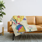 Bird Bath Throw Blanket Gallery Image 1