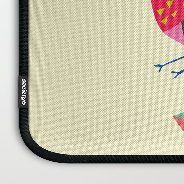 Bird Bath Laptop Sleeve Gallery Image 3