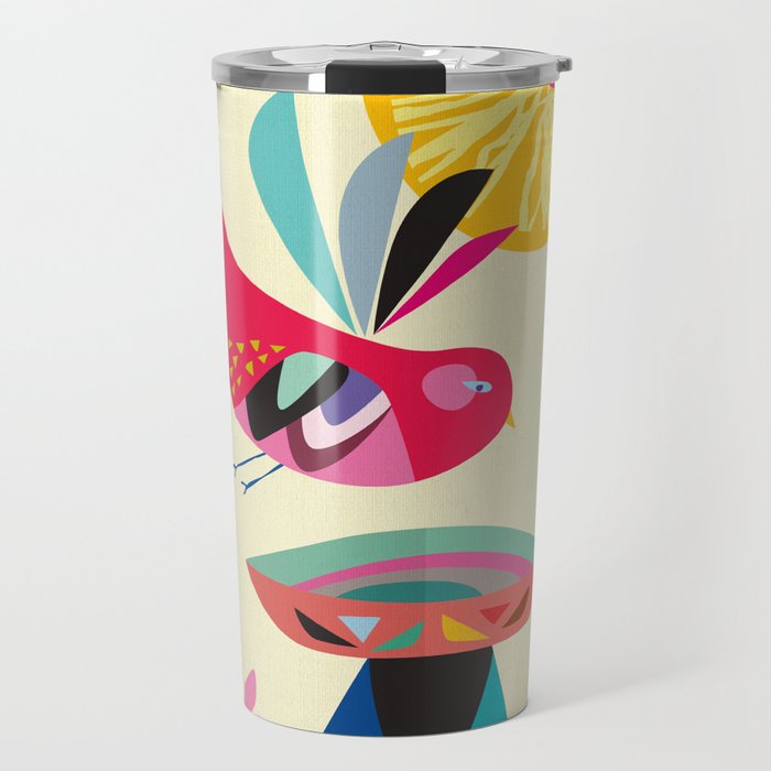 Bird Bath Travel Mug Gallery Image 1