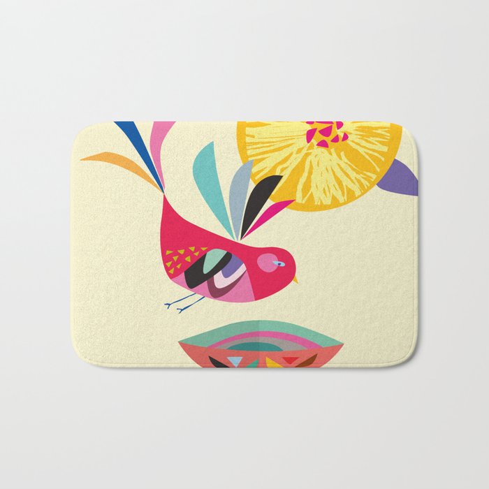 Bird Bath Bath Mat Gallery Image 1