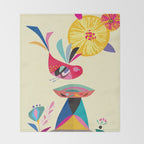 Bird Bath Throw Blanket Gallery Image 2